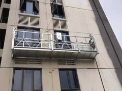 沈阳吊篮租赁在高空中怎么安装