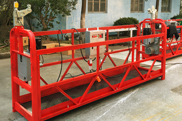 沈阳高空作业吊篮吊索粗细根据吊篮大小进行调整